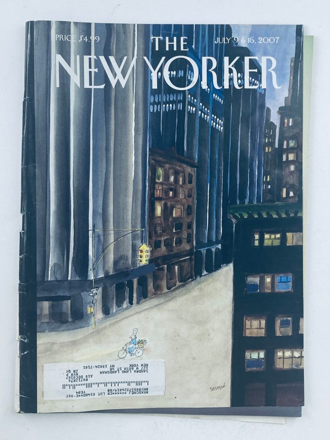 The New Yorker Full Magazine July 9 2007 Fresh Produce by Jean-Jacques Sempe