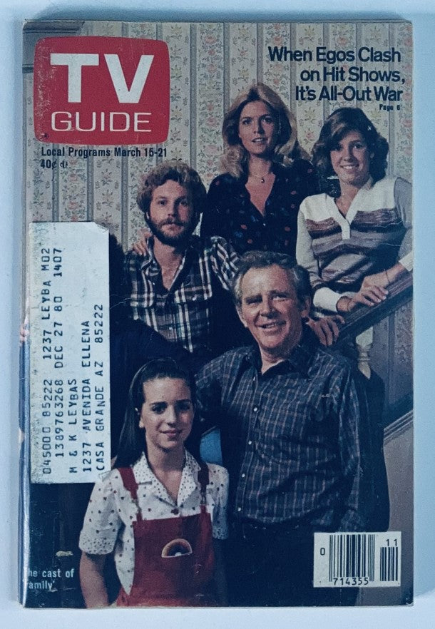 TV Guide Magazine March 15 1980 #1407 Meredith Baxter, Gary Frank Phoenix Ed.