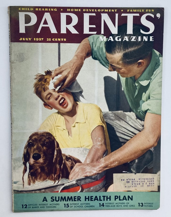 VTG Parents' Magazine July 1937 Vol 12 No. 7 A Summer Health Plan