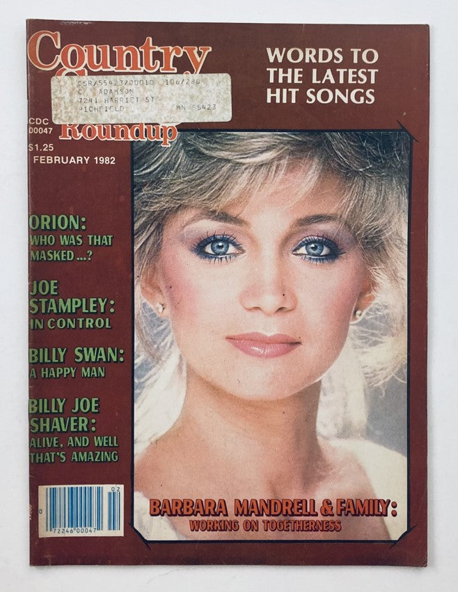 VTG Country Song Roundup Magazine February 1982 Barbara Mandrell & Family