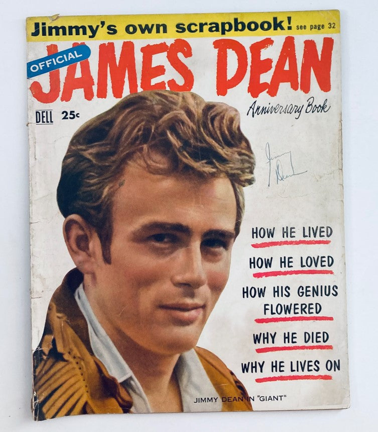 VTG 1956 James Dean Official Anniversary Book Jimmy's Own Scrapbook No Label