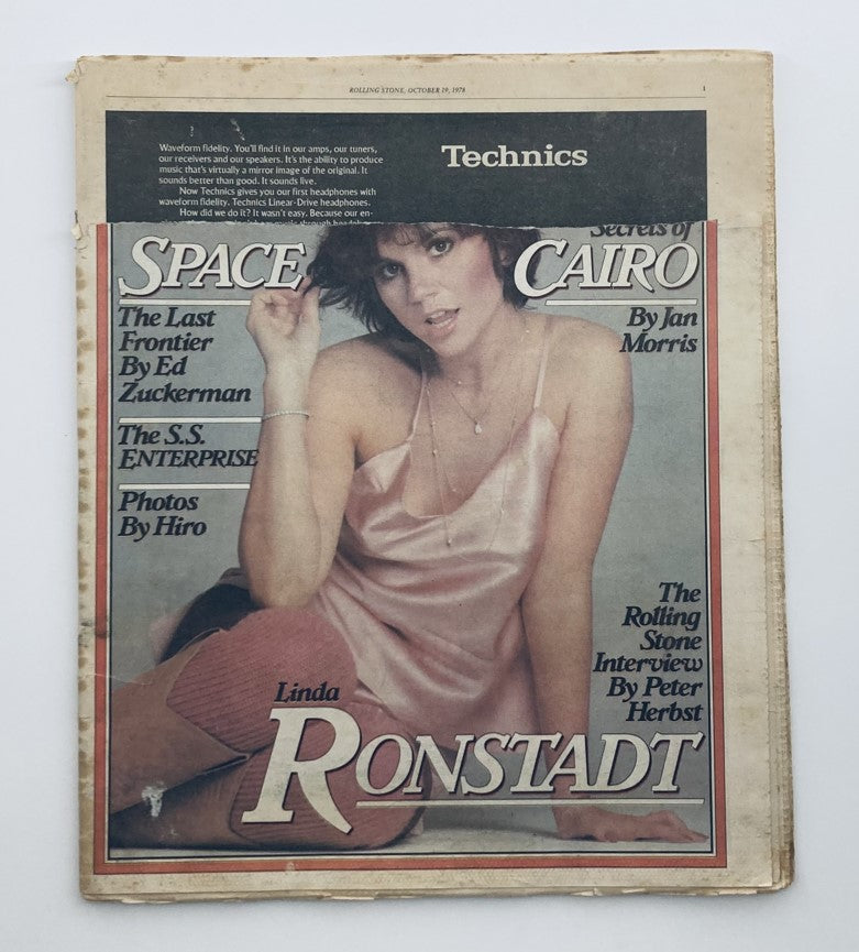 VTG Rolling Stone Magazine October 19 1978 No. 276 Linda Ronstadt No Label