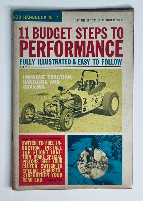 VTG Rod Handbook No. 4 11 Budget Steps to Performance Easy To Follow No Label