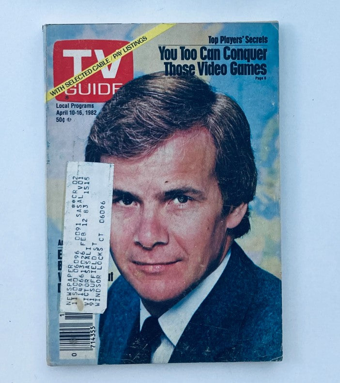 TV Guide Magazine April 10 1982 Tom Brokaw Hartford-New Haven Ed.