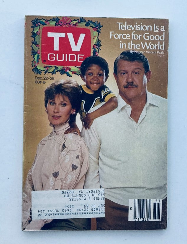 TV Guide Magazine December 22 1984 Susan Clark, Alex Karras Providence Ed.