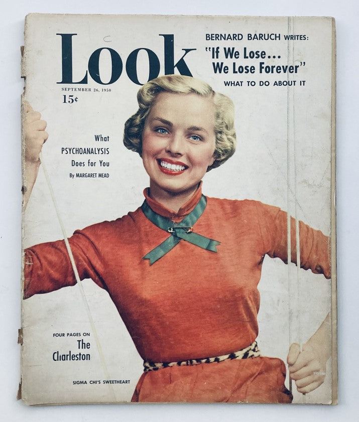 VTG Look Magazine September 26 1950 Vol 14 No. 20 Dorothy Grover No Label