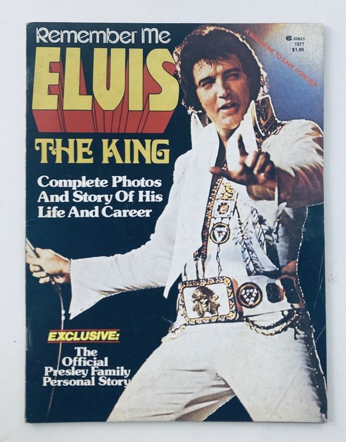 VTG Remember Me Elvis The King 1977 The King of Rock and Roll No Label