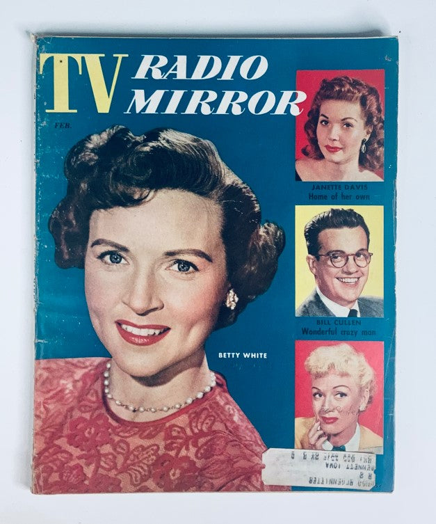 VTG TV Radio Mirror Magazine February 1955 Vol 43 No. 3 Betty White, Bill Cullen