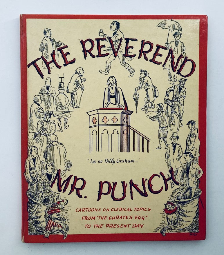 VTG 1960 The Reverend Mr. Punch Cartoons on Clerical Topics No Label