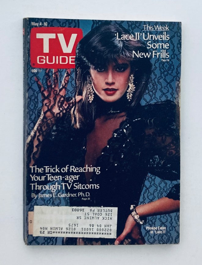 TV Guide Magazine May 4 1985 Phoebe Cates Pittsburgh Metro Ed.