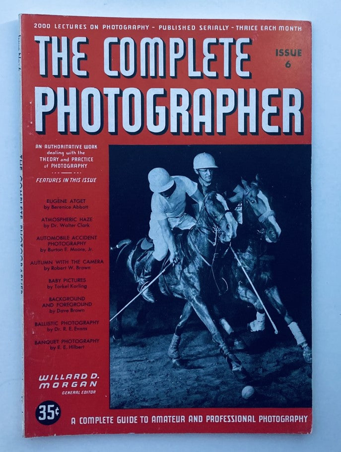 The Complete Photographer Magazine November 10 1941 Eugene Atget No Label