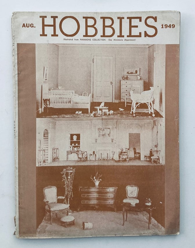 VTG Hobbies Magazine August 1949 Our Heavy, Sturdy Easels No Label