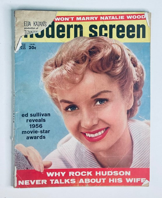 VTG Modern Screen Magazine January 1957 Vol 51 No. 1 Debbie Reynolds No Label