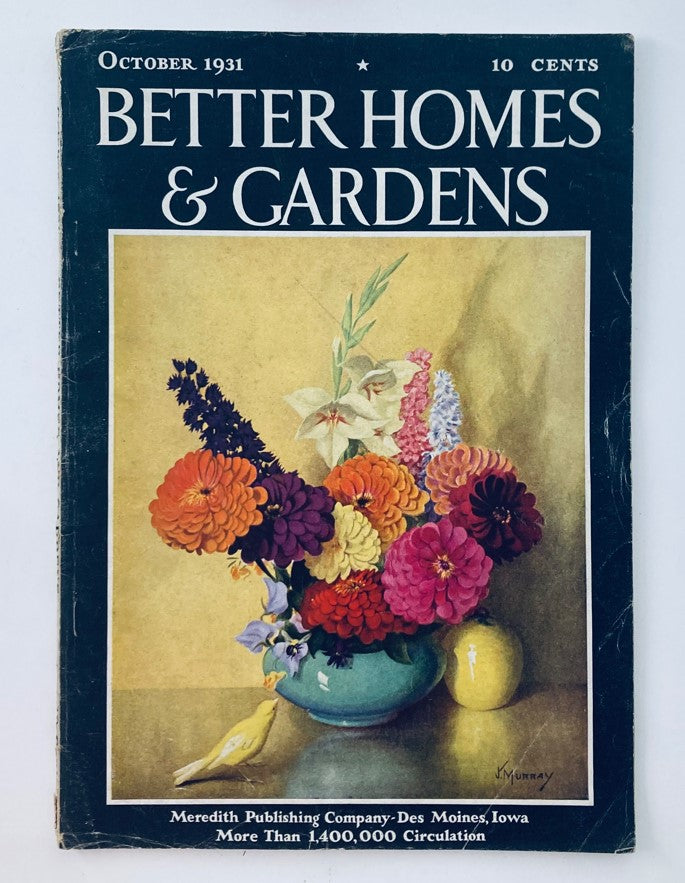 Better Homes & Gardens Magazine October 1931 The Diary of a Modern Eve