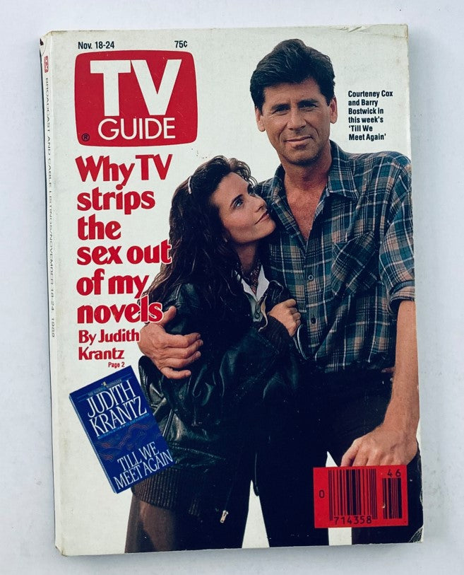 TV Guide Magazine November 18 1989 Barry Bostwick WA-Baltimore Ed. No Label