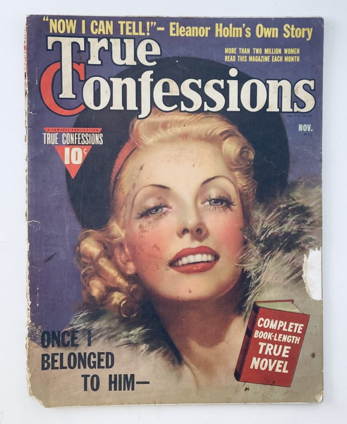 VTG True Confessions Magazine November 1939 Vol 25 No. 208 Co-Etiquette No Label