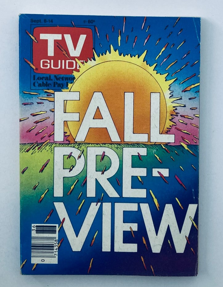 TV Guide Magazine September 8 1984 Fall Preview Minnesota State Ed. No Label