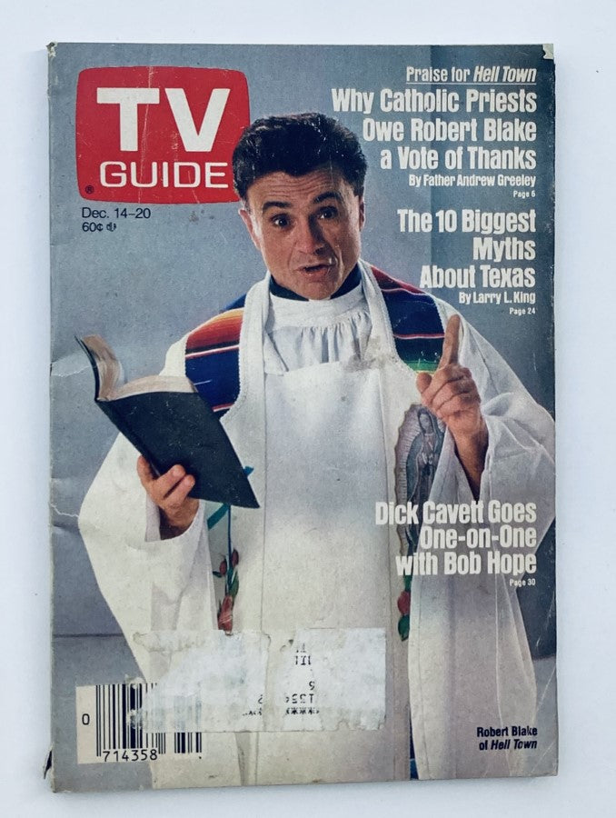 TV Guide Magazine December 14 1985 Robert Blake New York Metro Ed.