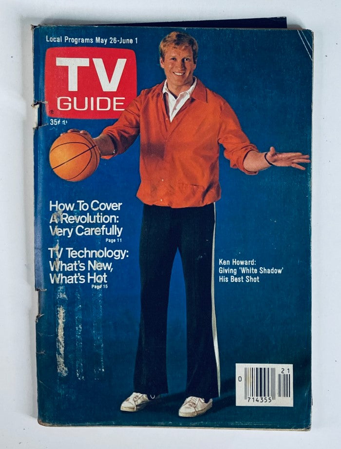 TV Guide Magazine May 26 1979 #1365 Ken Howard Wheeling-Steubenville Ed.