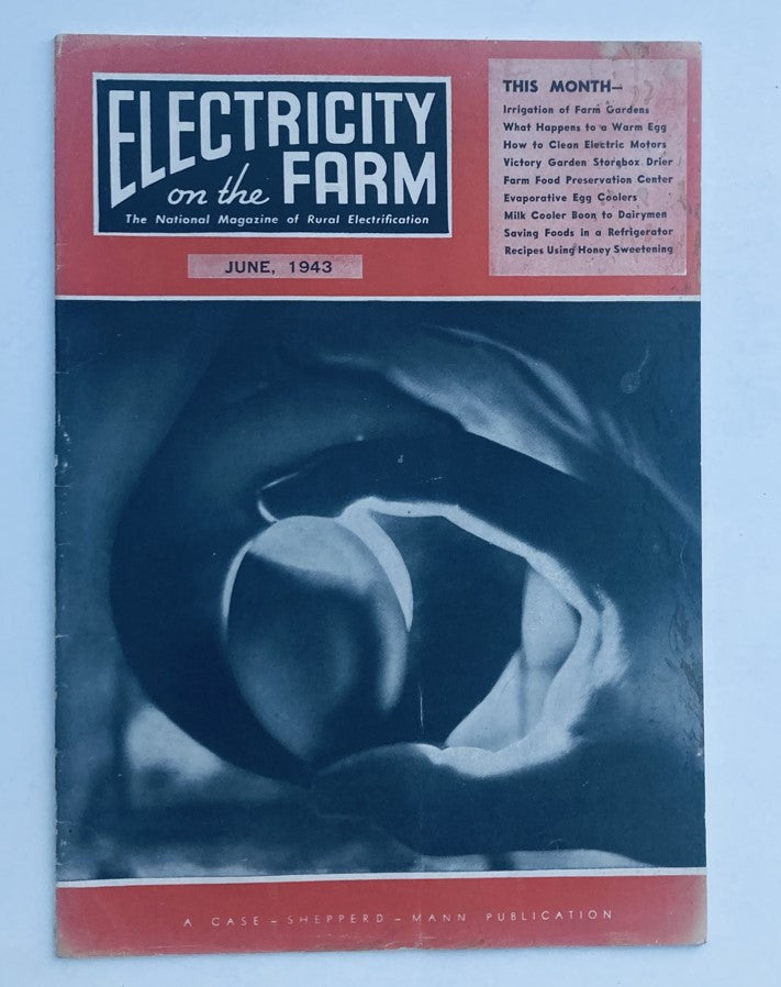 VTG Electricity on the Farm Magazine June 1943 Irrigation of Farm Gardens