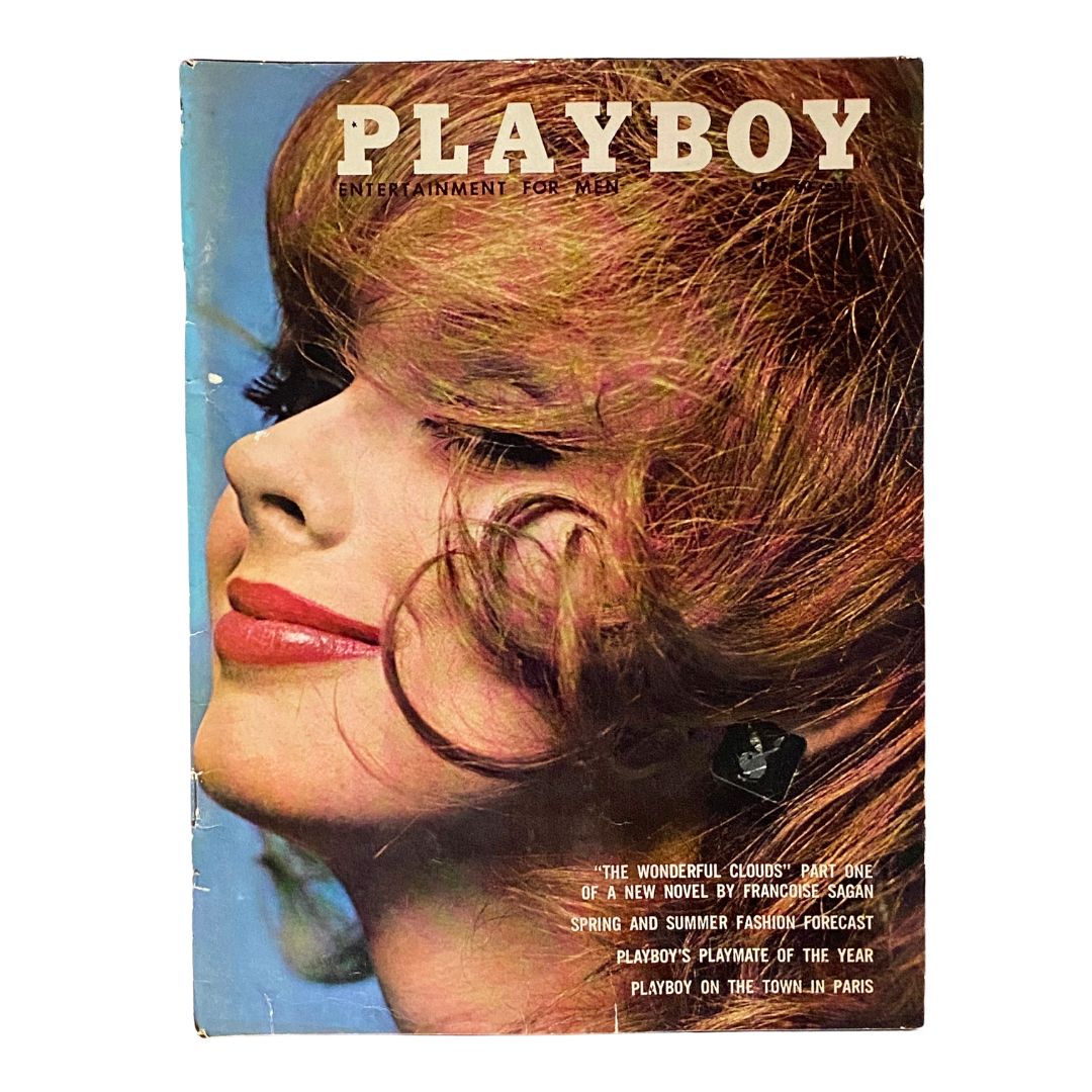 VTG Playboy Magazine April 1962 Playmate Roberta Lane w Centerfold No Label