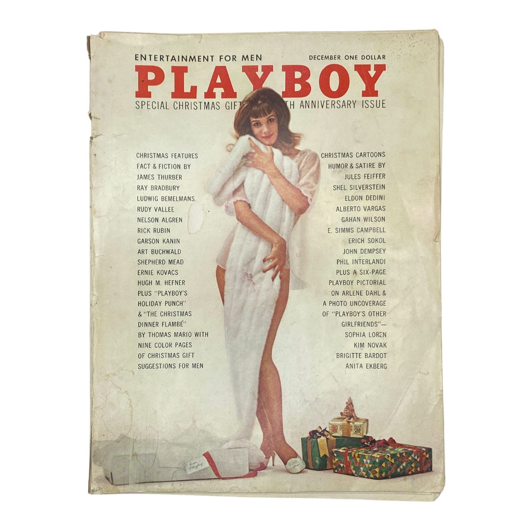 Playboy Magazine December 1962 Sheralee Connors w Centerfold GD Interior