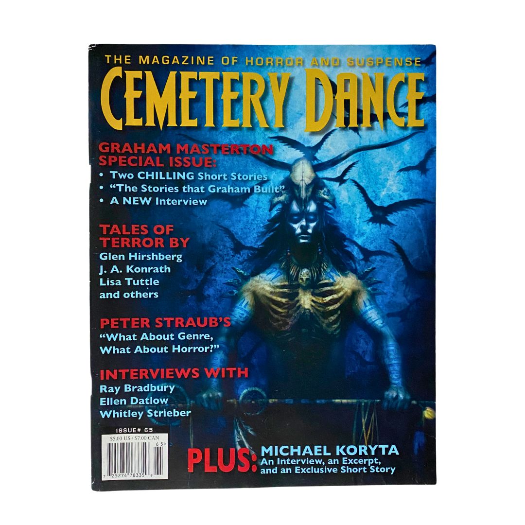 Cemetery Dance Magazine 2011 #65 Graham Masterton Special Issue No Label VG