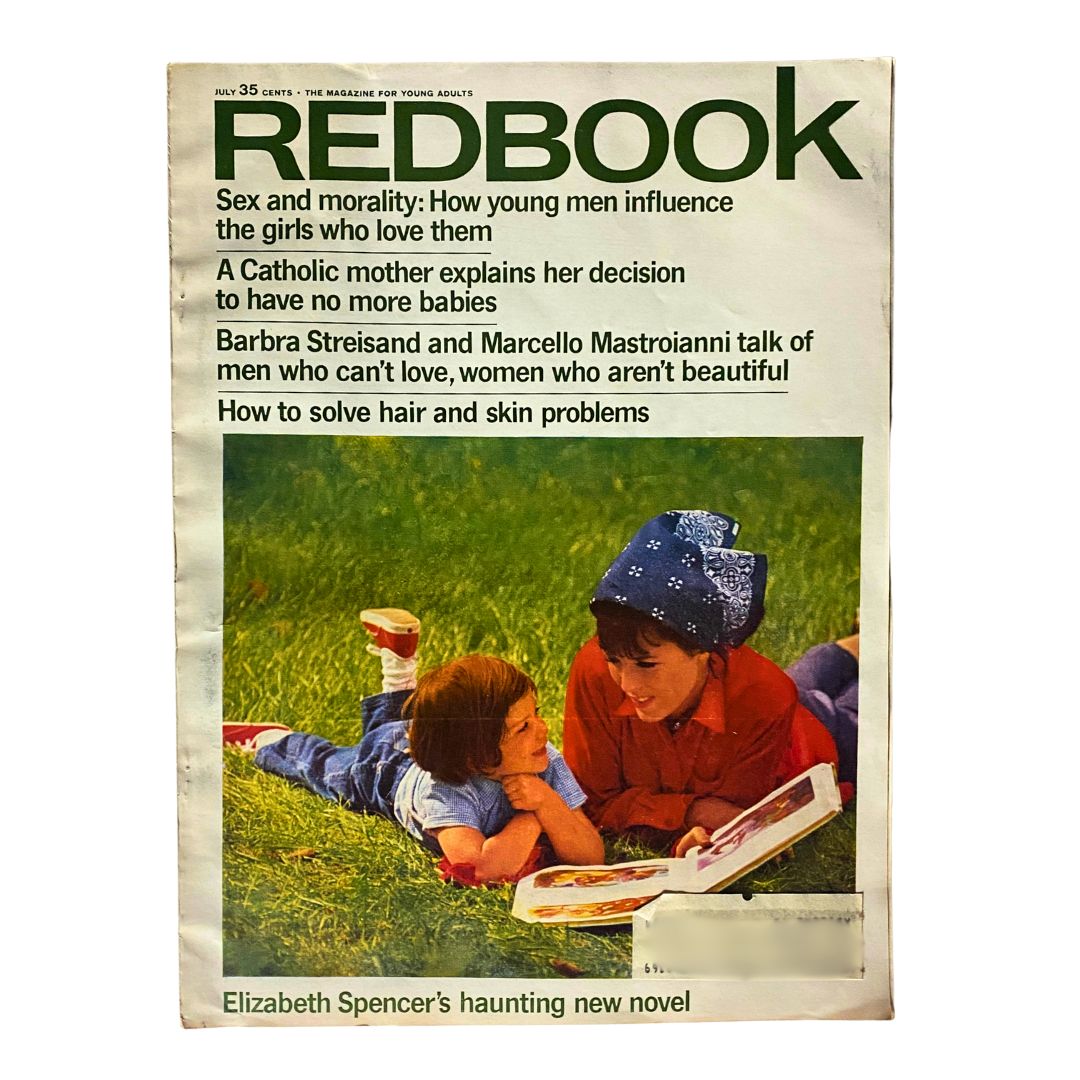 VTG Redbook Magazine July 1965 Elizabeth Spencer's Haunting New Novel