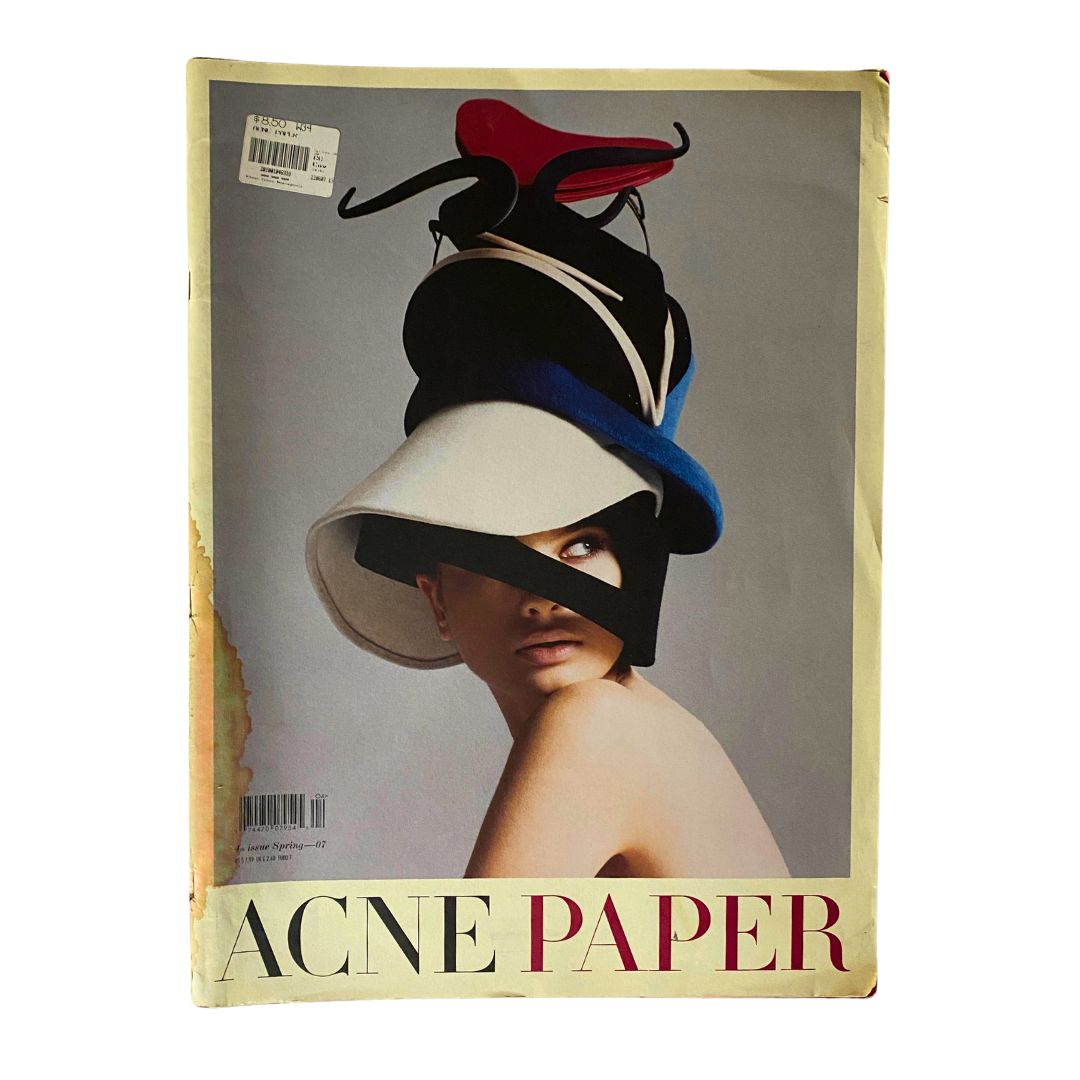 Acne Paper Magazine Spring 2007 Cover by Benjamin Alexander No Label