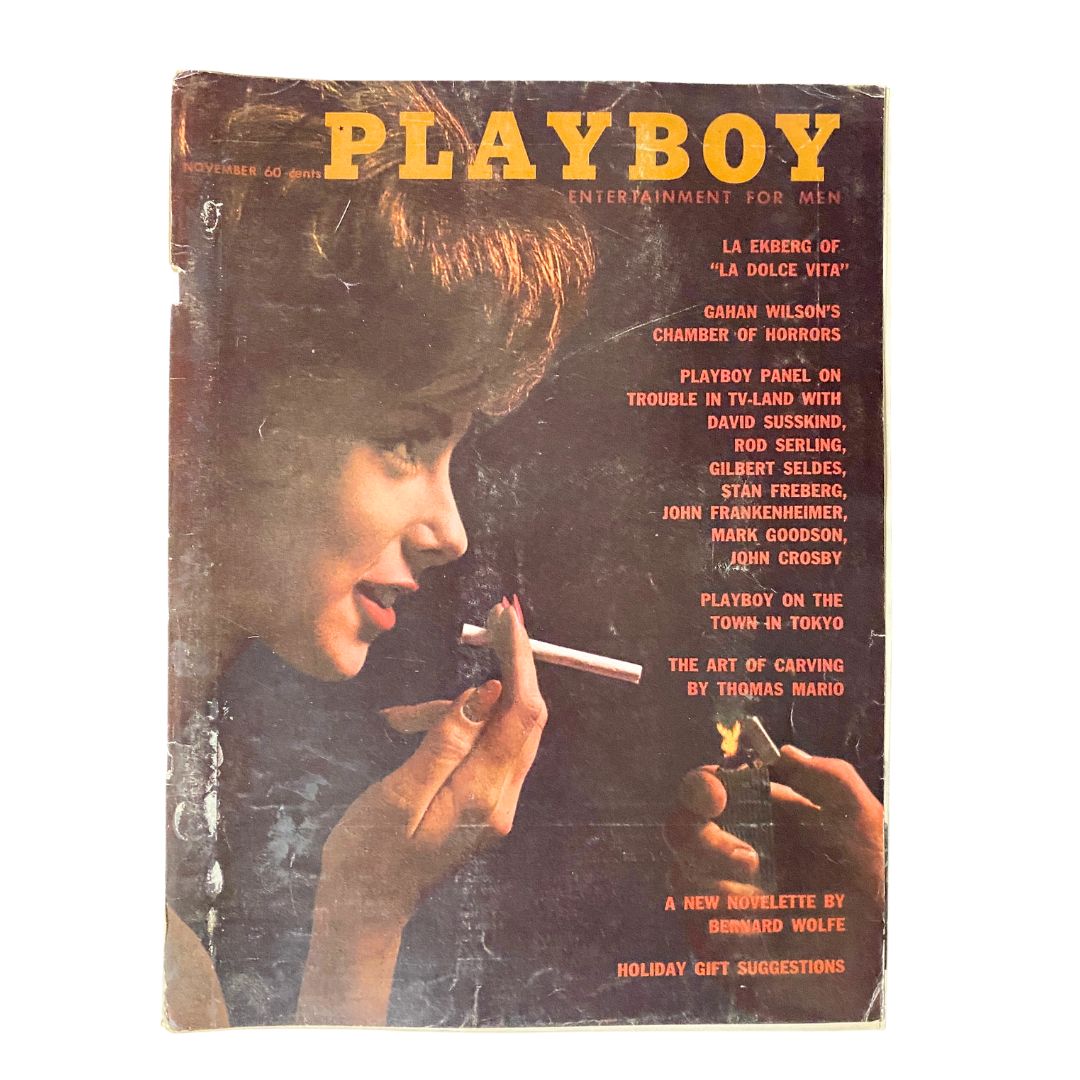 VTG Playboy Magazine November 1961 Playmate Dianne Danford w Centerfold No Label