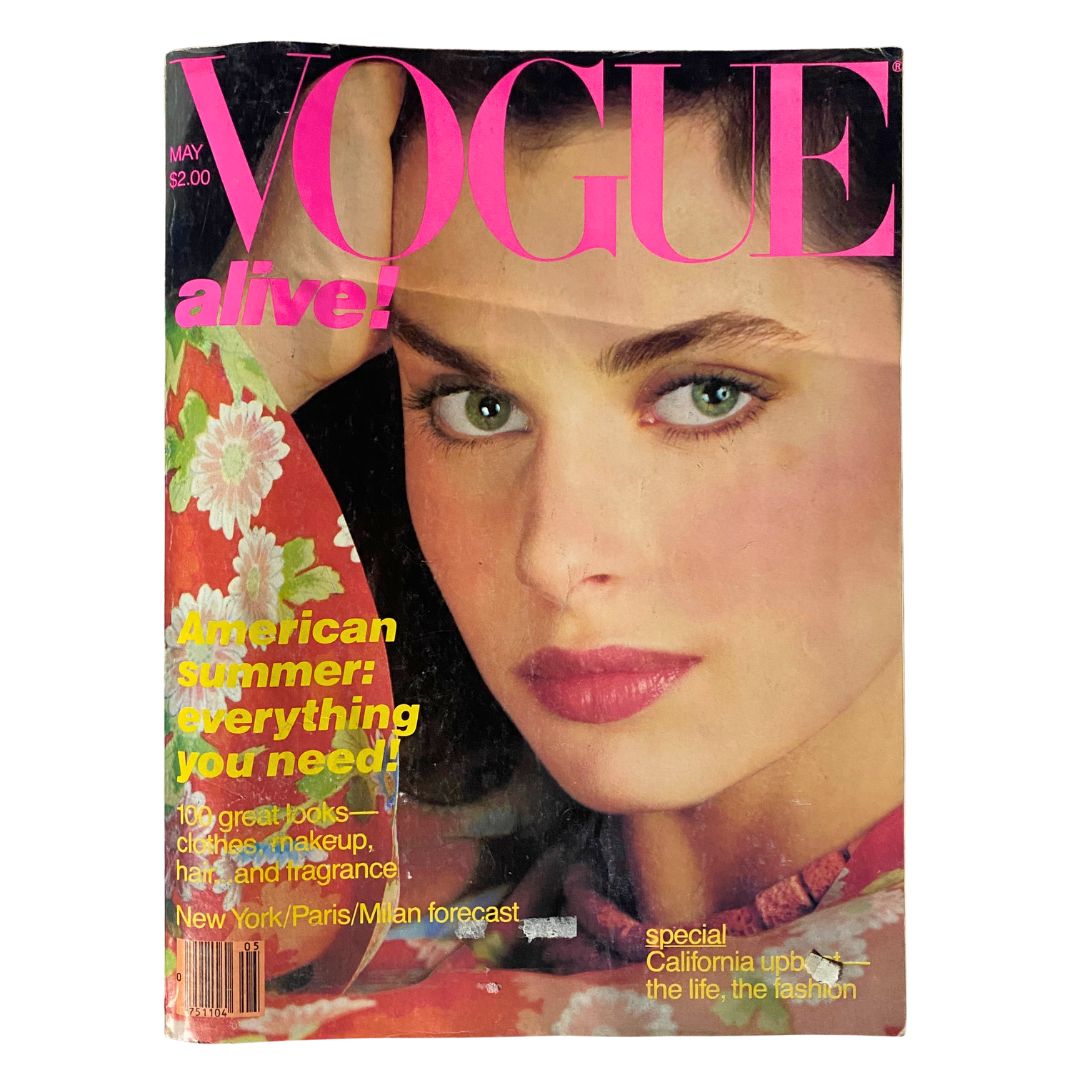 VTG Vogue Magazine May 1980 Nastassja Kinski by Richard Avedon