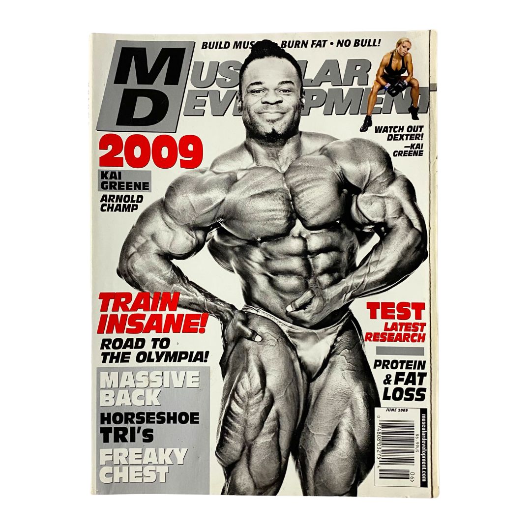 Muscular Development Magazine June 2009 Kai Greene Cover No Label