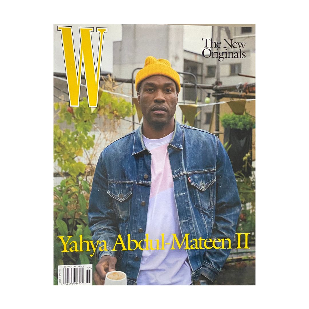 W Magazine 2020 Volume 4 The 'New Originals' Yahya Abdul-Mateen II No Label