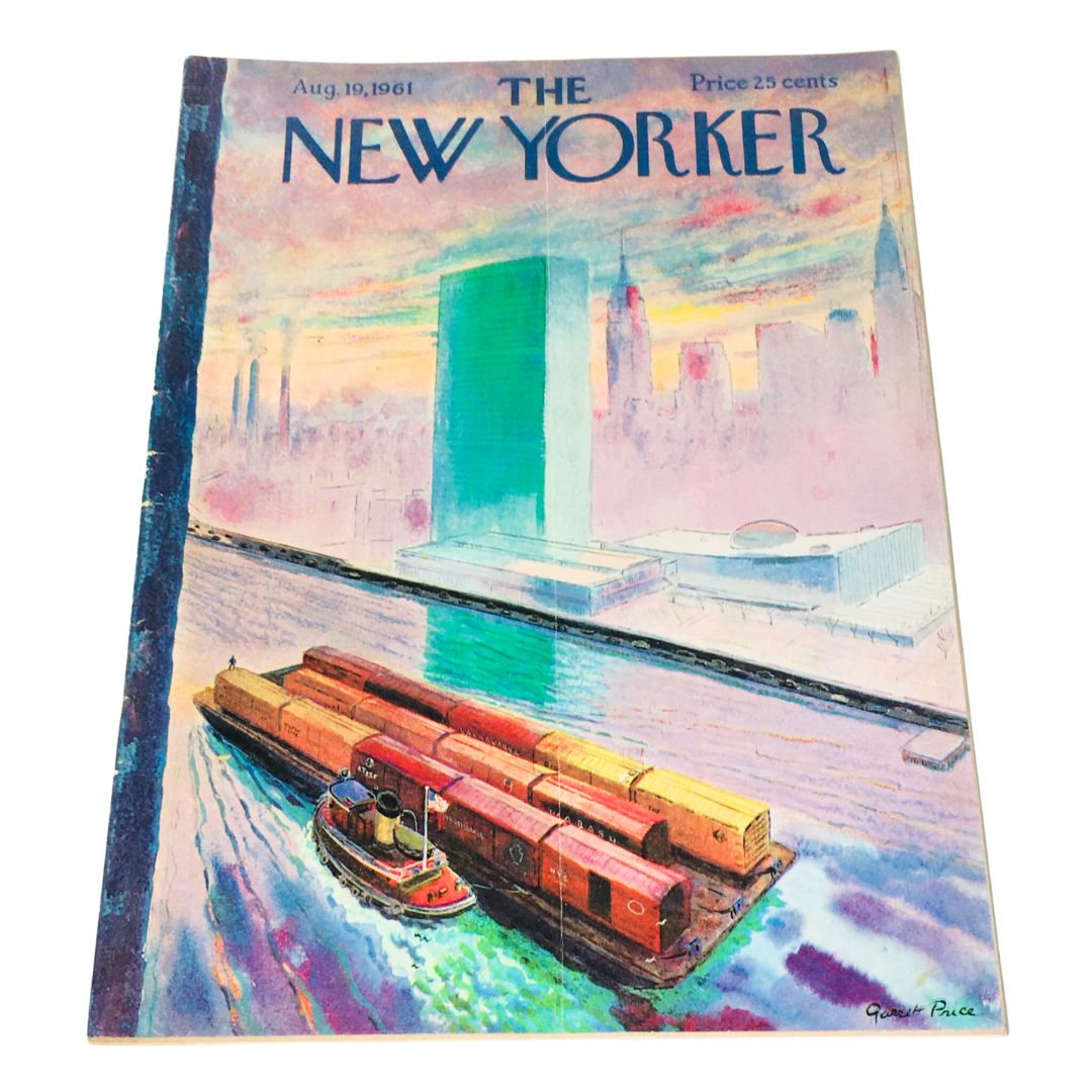 The New Yorker Magazine August 19 1961 Full Theme Cover by Garrett Price