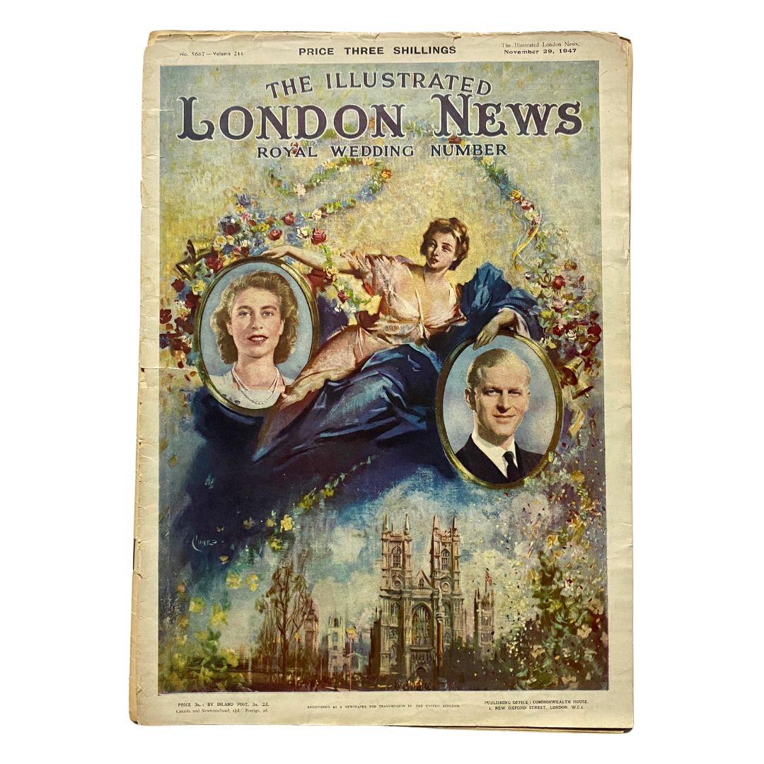 The Illustrated London News November 29 1947 Elizabeth & Philip