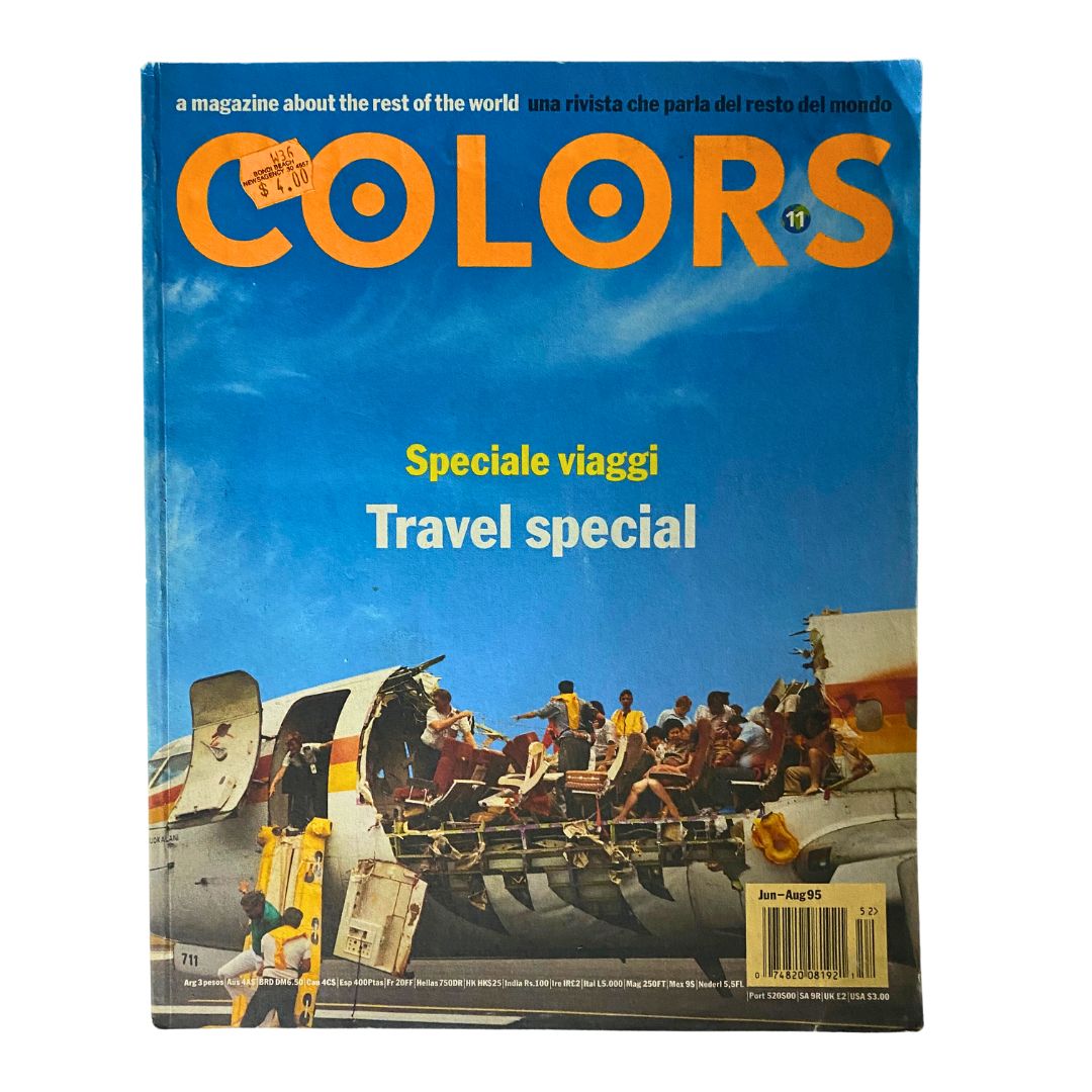 Colors Magazine June - August 1995 No. 11 Travel Special No Label