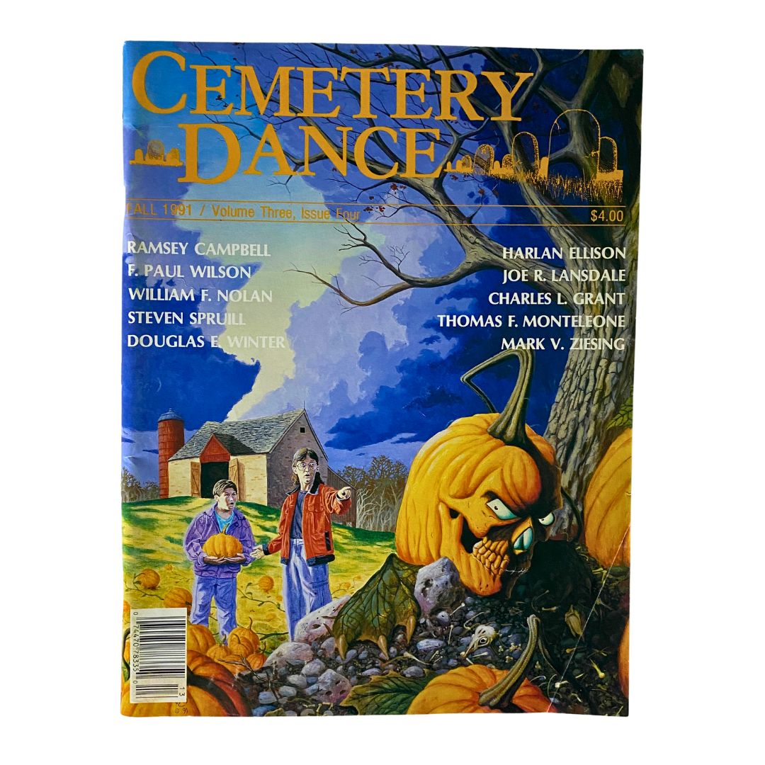 Cemetery Dance Magazine Fall 1991 Vol 3 #4 Ramsey Campbell Mark Ziesing No Label