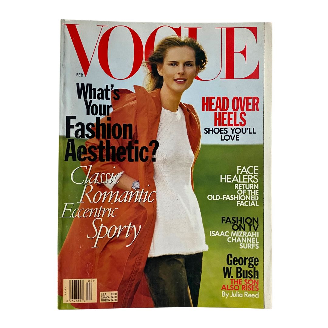 Vogue Magazine February 1999 Stella Tennant by Steven Meisel No Label VG