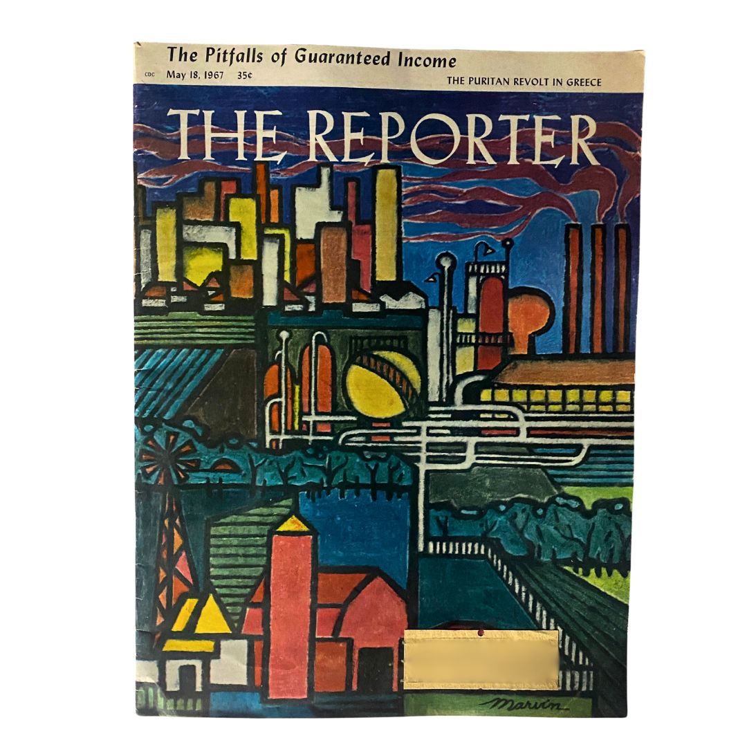 VTG The Reporter Magazine May 18 1967 THe Pitfalls of Guaranteed Income