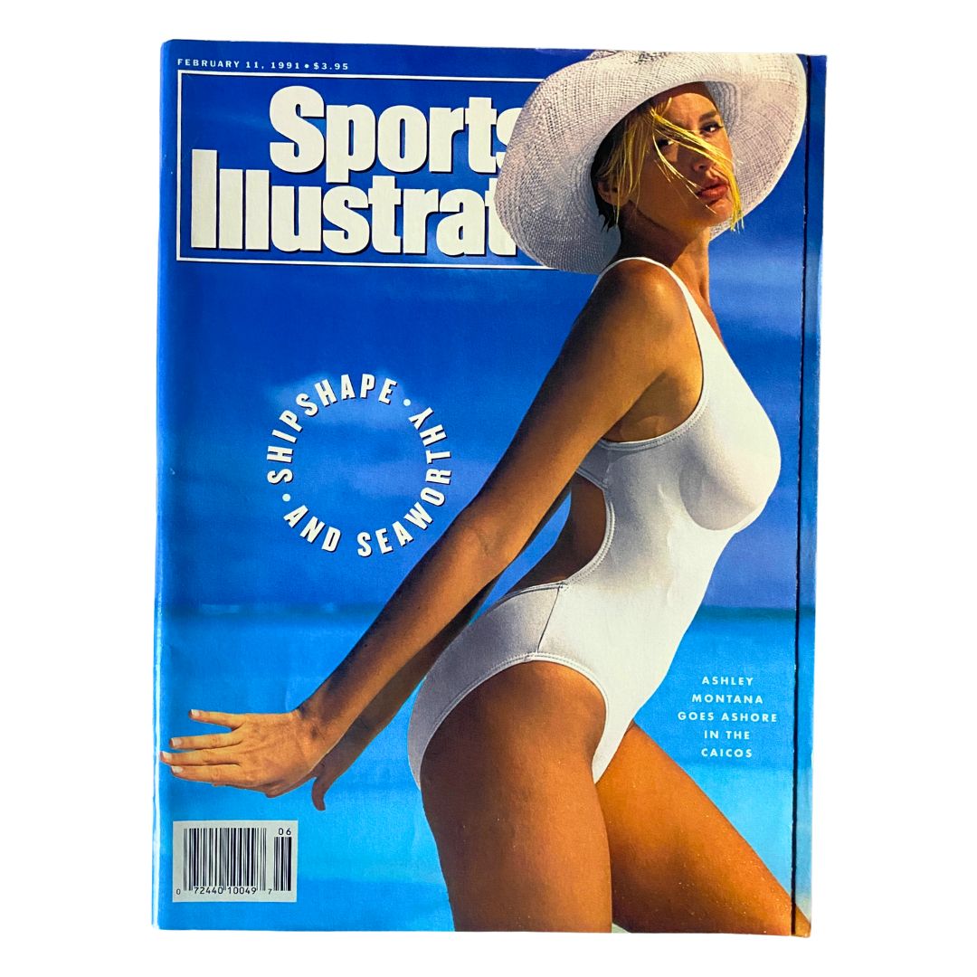 Sports Illustrated Magazine February 11 1991 Ashley Montana No Label VG