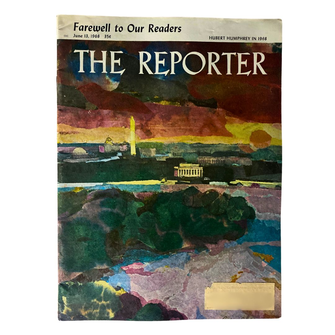 VTG The Reporter Magazine June 13 1968 Farewell to Our Readers