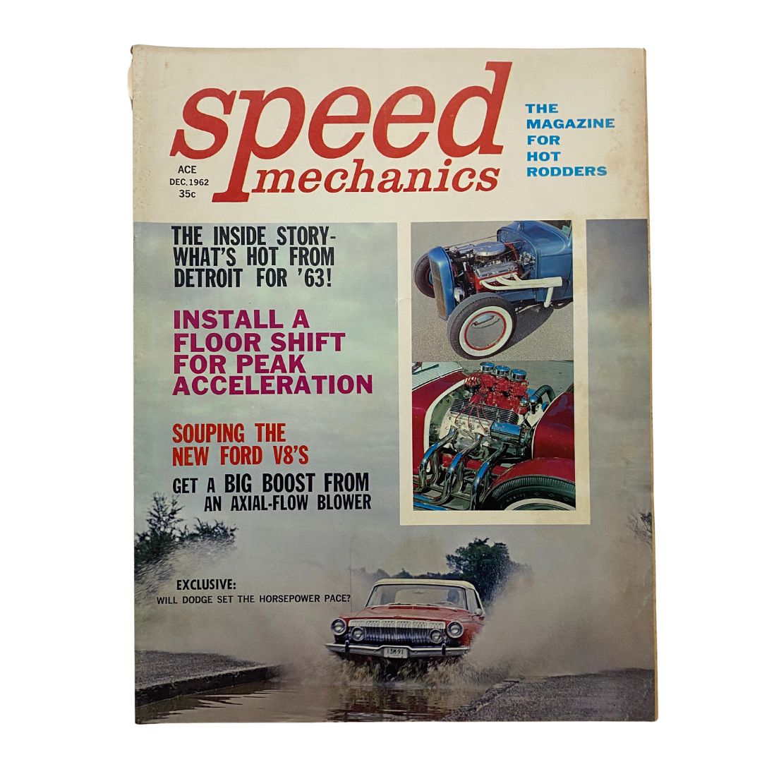 VTG Speed Mechanics Magazine December 1962 Souping The New Ford V8's No Label