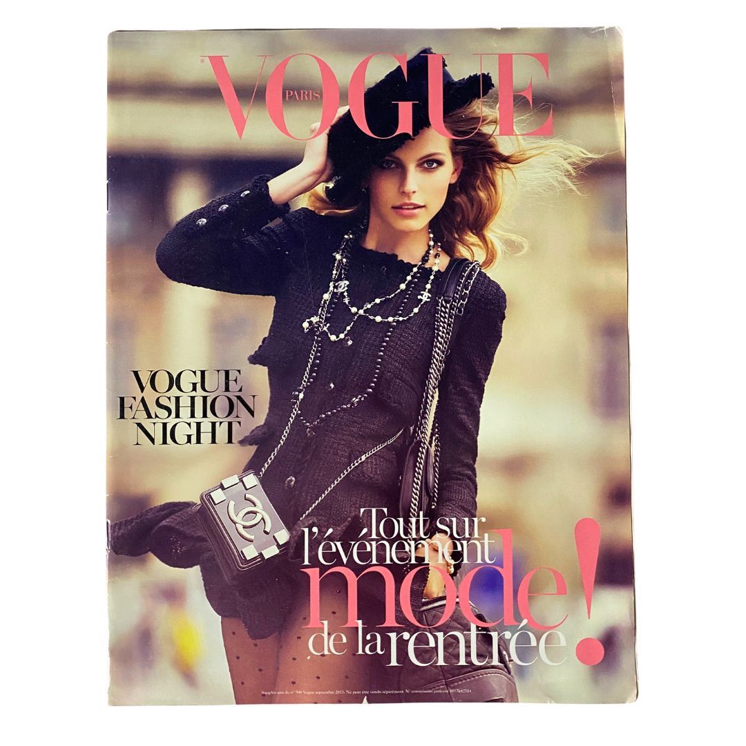 Vogue Paris Magazine Supplement September 2013 Karlina Caune No Label