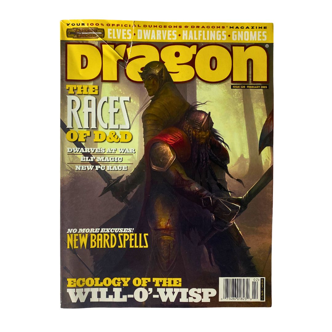 Dragon Magazine February 2005 #328 The Races of D&D GD Interior