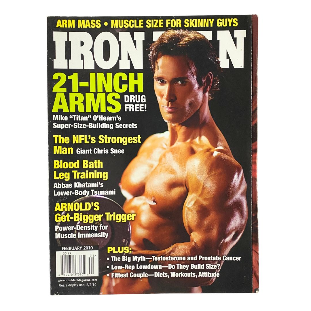 Iron Man Magazine February 2010 Vol 69 No. 2 Mike O'Hearn No Label VG