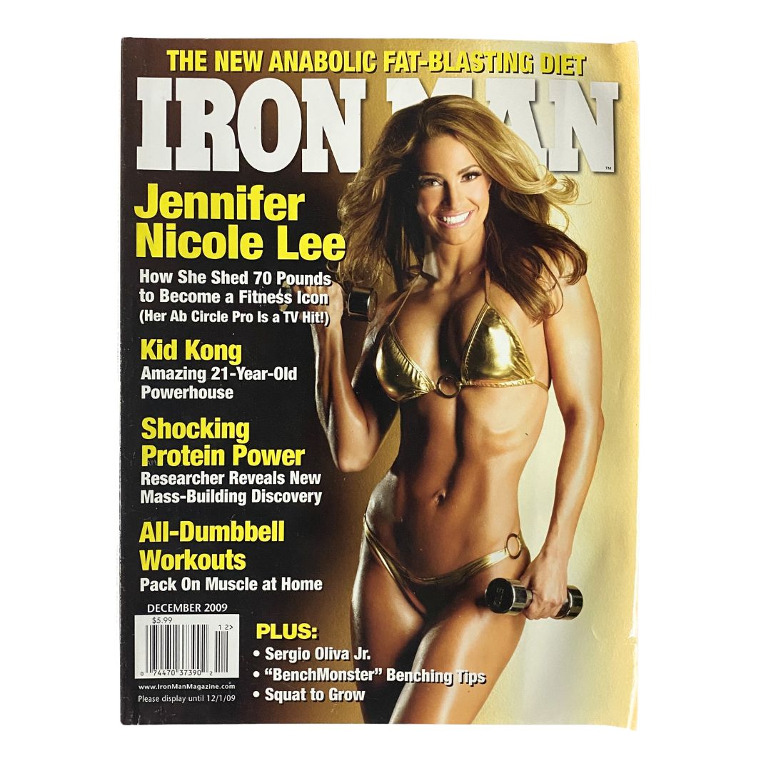 Iron Man Magazine December 2009 Vol 68 No. 12 Jennifer Nicole Lee No Label