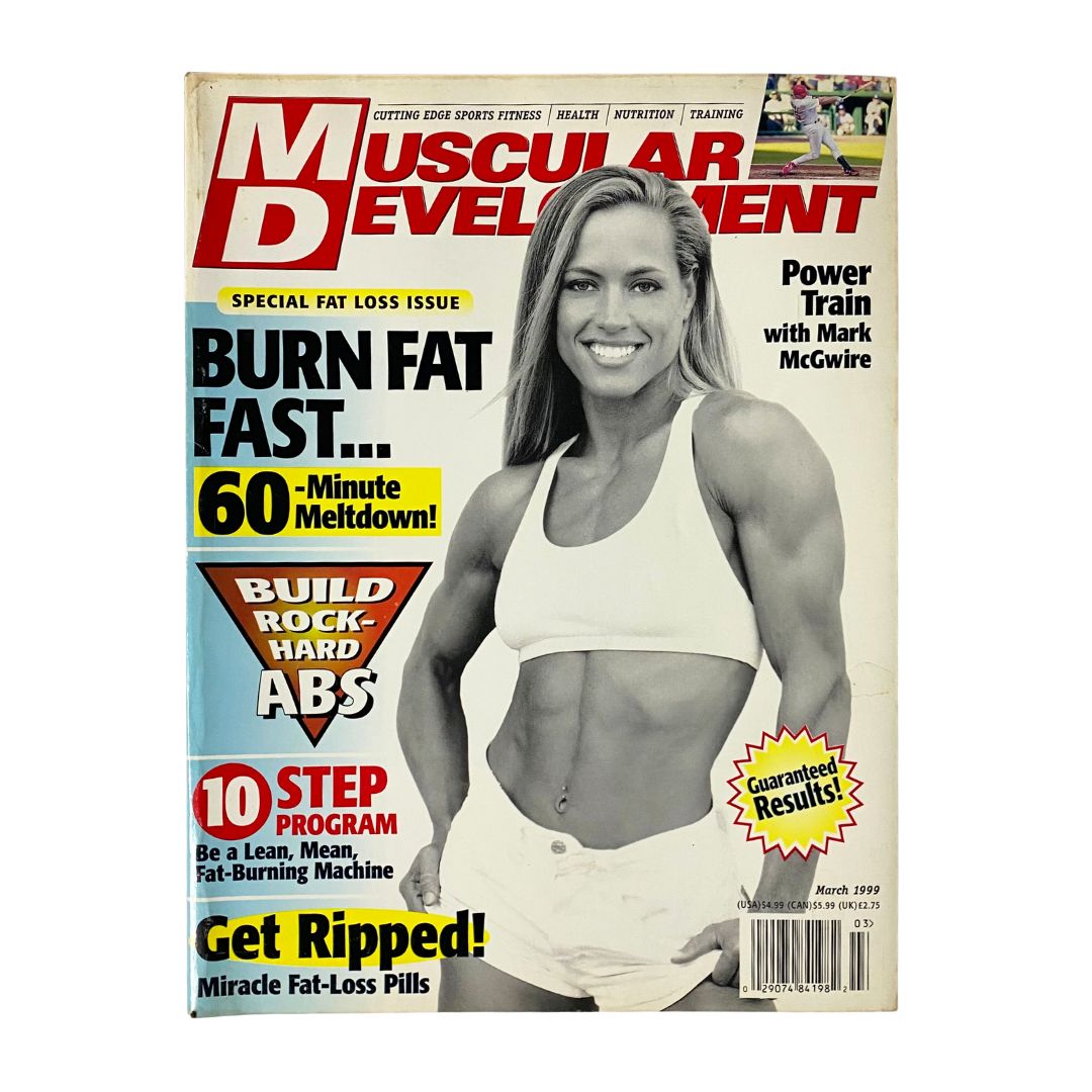 Muscular Development Magazine March 1999 Shonna McCarver No Label VG