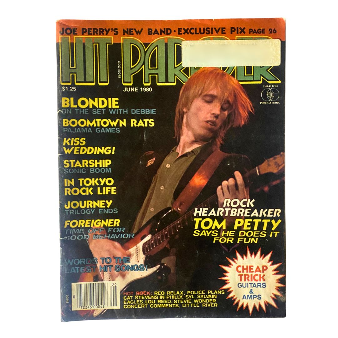 VTG Hit Parader Magazine June 1980 Tom Petty and Freddie Mercury w Centerfold