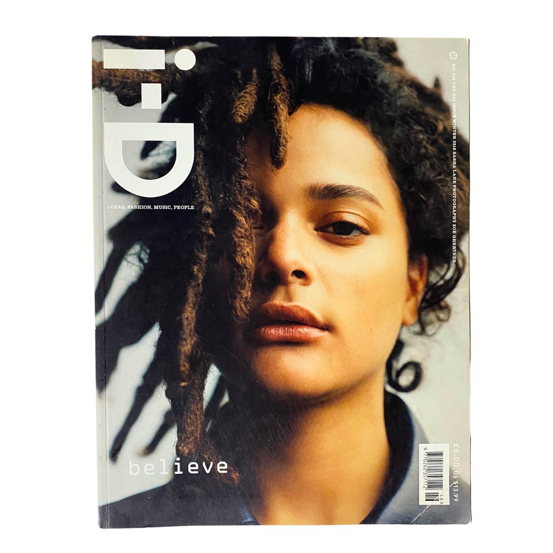 i-D Magazine Winter 2016 No. 346 Sasha Lane by Zoe Ghertner No Label