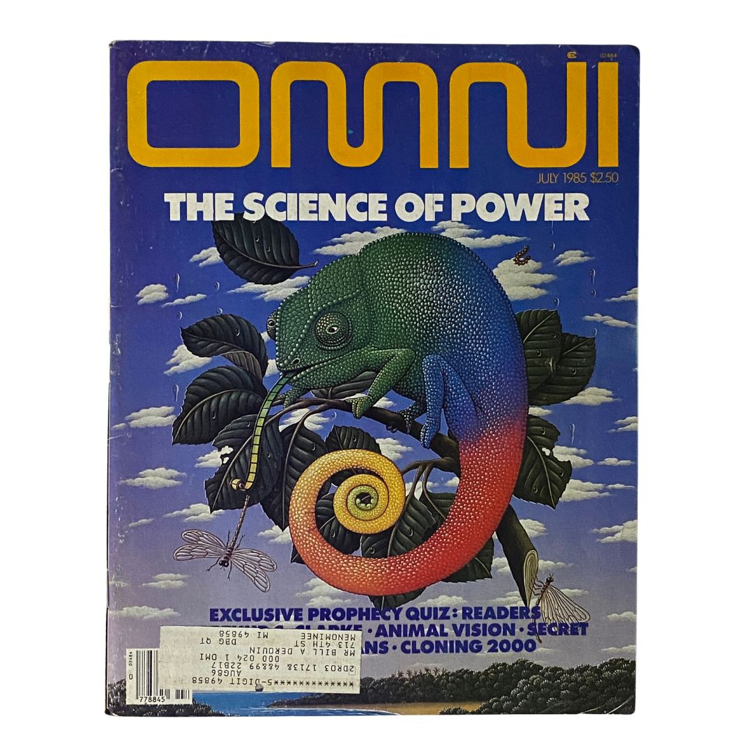 VTG Omni Magazine July 1985 The Science of Power and Animal Vision